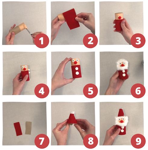 How To Make Fun Christmas Characters santa